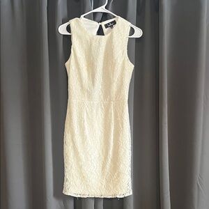 Lulu's white Lace Mini Dress
